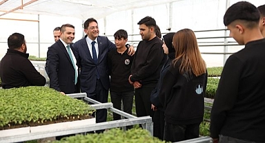 Bu okulda iş var! Tarım lisesinde öğrenciler üretiyor