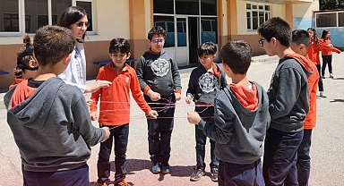 Eğitici oyunlarla öğrendiler
