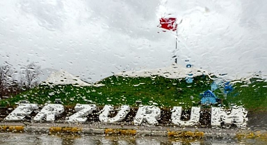 Erzurum'a yağış uyarısı