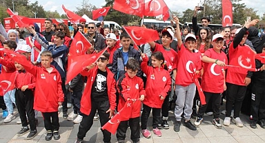Erzurum'da 19 Mayıs coşkusu