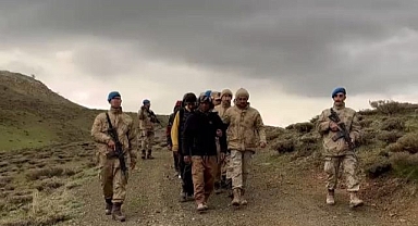 Erzurum'da 62 düzensiz göçmen yakalandı