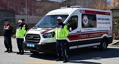 Erzurum'da jandarmadan sıkı denetim!