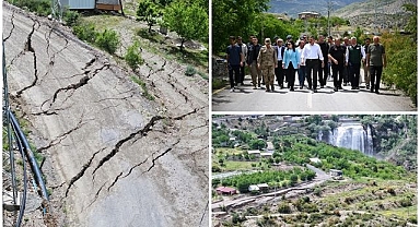 Erzurum'daki heyelan bölgesine acil önlem kararı!