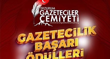 Erzurum Gazeteciler Cemiyeti başarılı gazetecileri ödüllendirecek