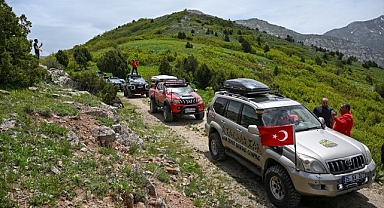 Eşsiz koylar off-road tutkunlarını ağırladı