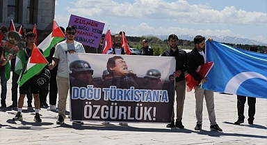 Filistin ve Doğu Türkistan için yürüdüler