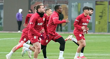 Galatasaray, Sivasspor maçı hazırlıklarını sürdürdü