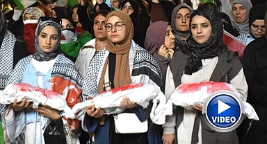 Gazze için yürüdüler