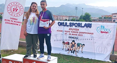 Gençler atletizmde derece elde etti