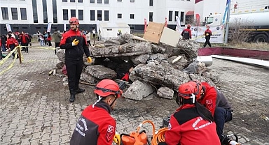 Gerçeği aratmayan tatbikat tam not aldı