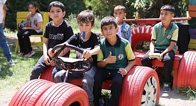 Geri Dönüşüm Parkı’nda doyasıya eğlendiler