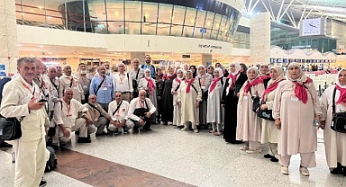Hacı adayları dualarla uğurlandı