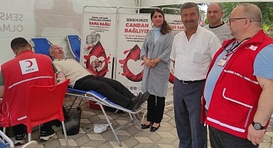 Halk Eğitim Merkezinde kan bağış kampanyası