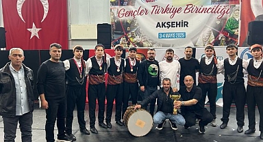 Halk oyunlarında Türkiye şampiyonu oldu