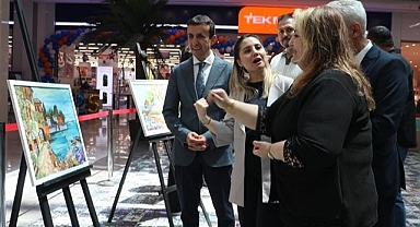 Hayal dolu resimlerini sanatseverlerle buluşturdular