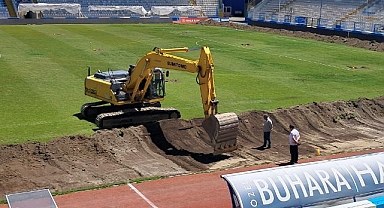 Hibrit çim için ilk kazma vuruldu