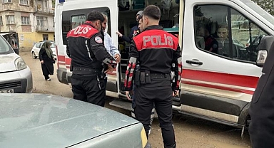 Husumetlilerin yol verme kavgası!