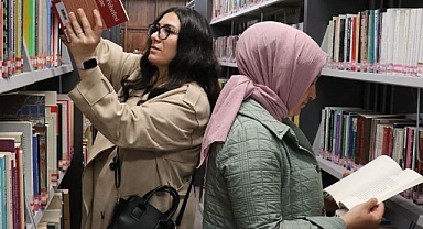 İl Halk Kütüphanesine yoğun ilgi