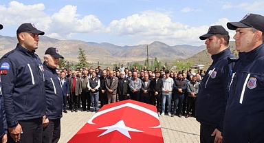 İnfaz koruma memuruna hüzünlü veda