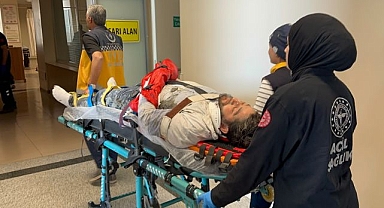 İnşaat iskelesi çöktü: 2 yaralı