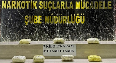 Kilolarca metamfetamin ele geçirildi