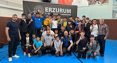 Köprüköy’ün küçük yıldızları madalyaya doymadı!
