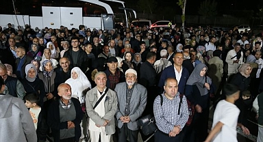 Kutsal topraklara doğru yola çıktılar