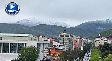 Mayıs ayında kar sürprizi