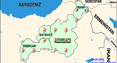 Meteorolojiden Erzurum'a yağış uyarısı