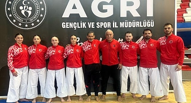 Milli karateciler altın madalya için gün sayıyor
