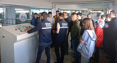 Öğrenciler içme suyu arıtma tesislerini gezdi