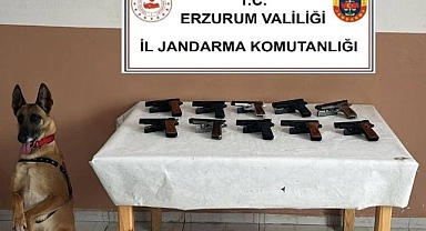 Oltu’da ruhsatsız silah operasyonu