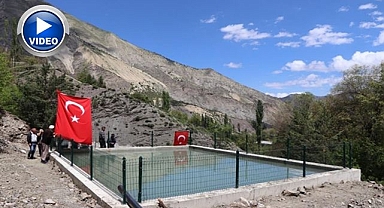 Oltu'ya 160 tonluk sulama havuzu