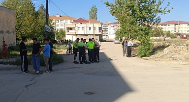 Önce çarptı sonra üzerinden geçti