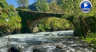 Orta Çağ’dan kalma taş köprü hayran bırakıyor