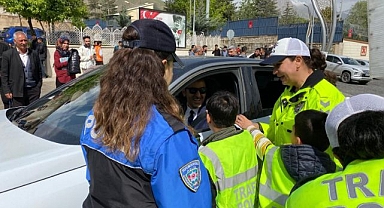 Özel öğrencilere trafik bilinci eğitimi