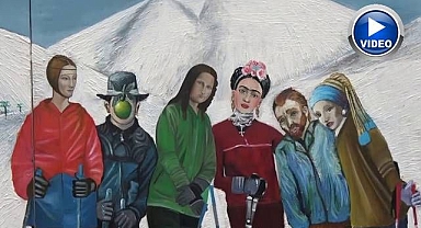 Sanat ikonları Palandöken'de buluştu