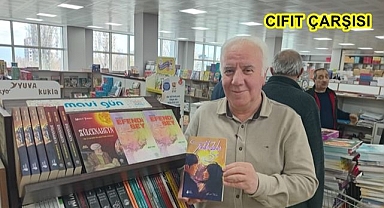 Sattığı kitaplar arasında yazdıkları da var!