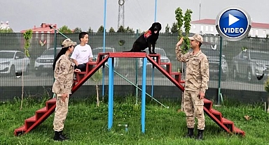 Şehit çocuğu jandarmada unutulmaz bir gün geçirdi