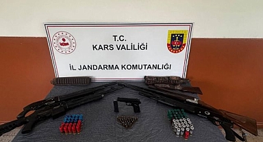 Silah ve mühimmat ele geçirildi