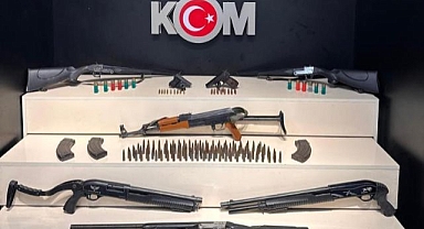 Sosyal medyada silah paylaşımı yapanlara operasyon