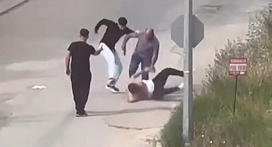 Tekmeler yumruklar havada uçuştu!