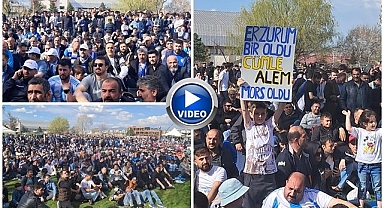 Tribüne alınmayan taraftar meydanları doldurdu
