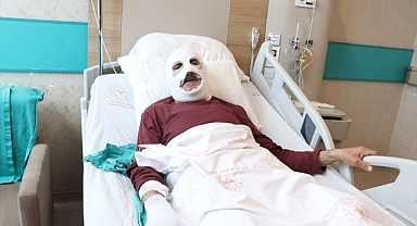 Tüpü çakmakla kontrol etti hastanelik oldu