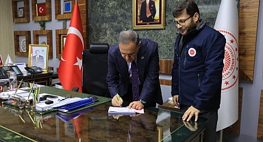 Vali'den Filistin için kurban bağışı