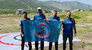 Yamaç paraşütü sporcusu şampiyon oldu