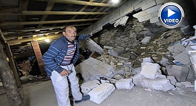 Yaşanan heyelan yürekleri ağza getirdi