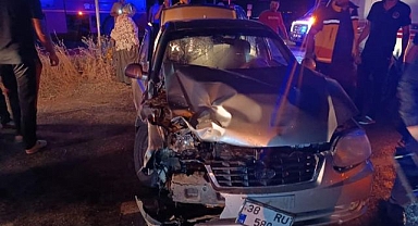 2 aracın çarpıştığı kazada 9 kişi yaralandı!