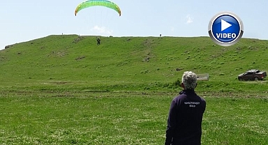 2 bin rakımda P2 Yamaç Paraşütü eğitimi