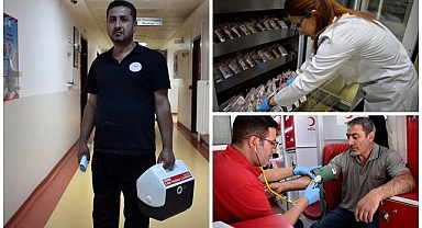 5 ilden 29 hastaneye kan desteği